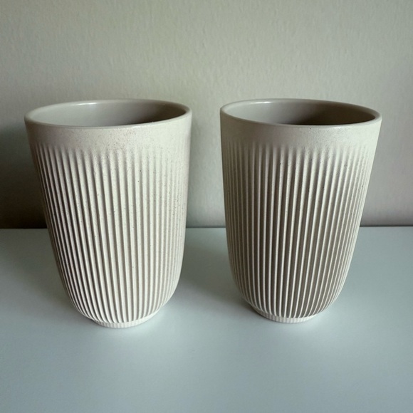 Nespresso Coffee Husk Mugs (2) - 13.02oz - Picture 1 of 5